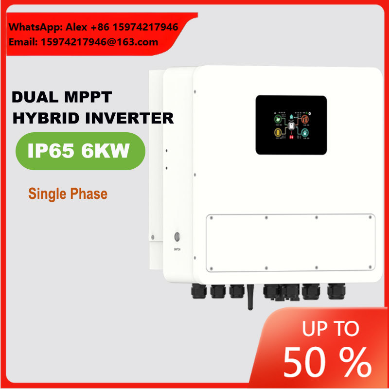 IP65 48V 6KW Single Phase Low  - đánh giá và giá Off Grid Solar Inverter 48V 6000W