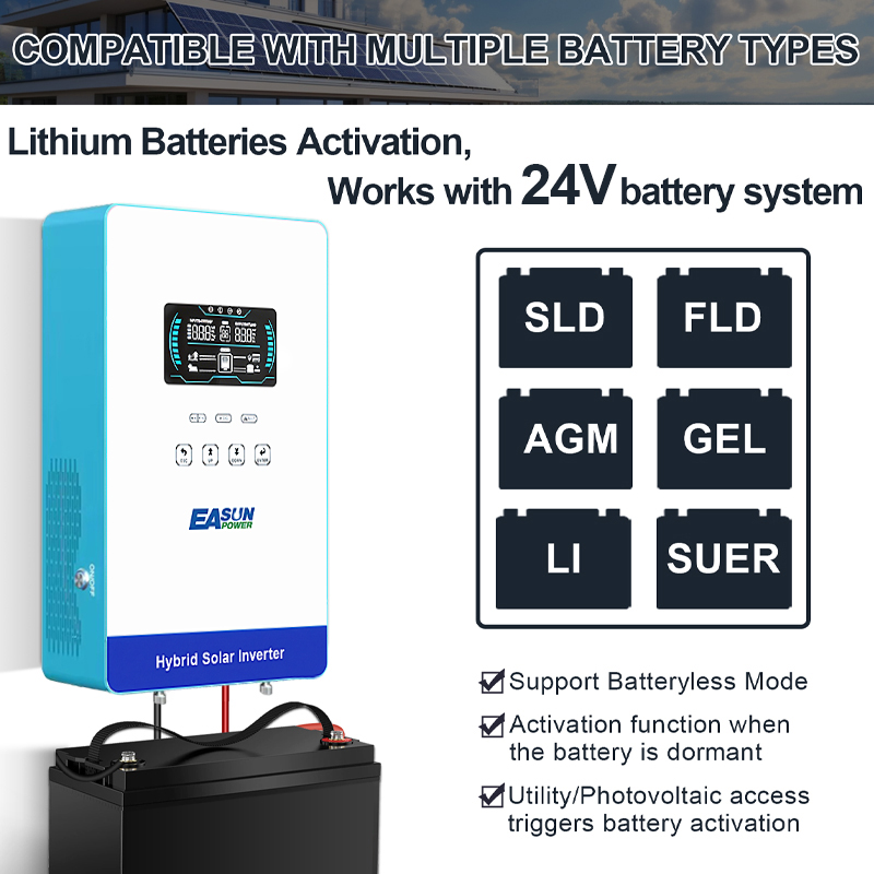 EASUN POWER 4KW Inverter 110V  - đánh giá và giá Grid Tie Inverter Limiter 2000W