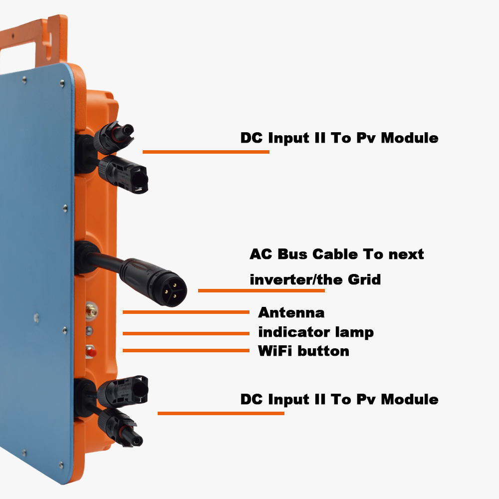 Black GT Die Cast Aluminum 140 - đánh giá và giá Micro Inverter 1400W Solar Grid Tie
