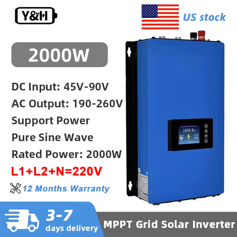 Y&H 2000W MPPT Solar Grid Tie  - đánh giá và giá Grid Tie Inverter Limiter 2000W