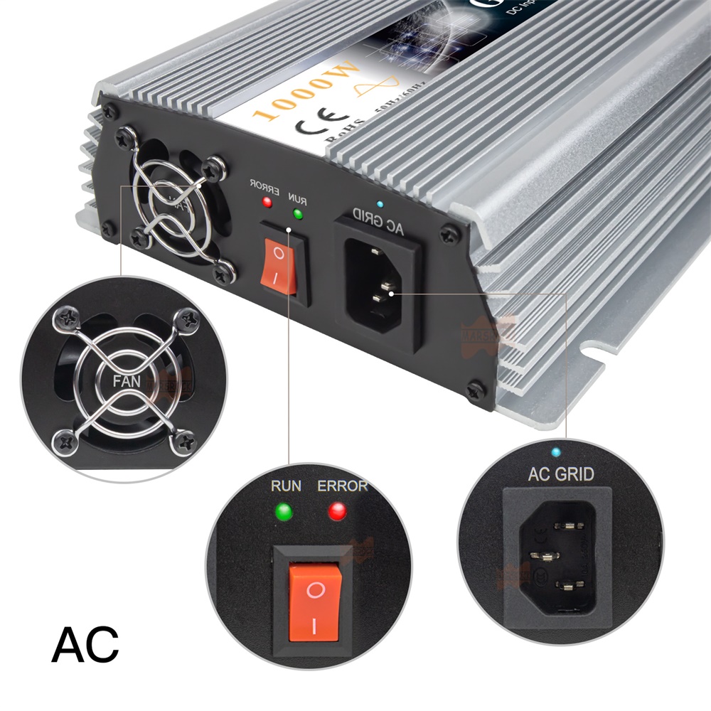 1000W 1300W 1400W Grid Tie Mic - đánh giá và giá Micro Inverter 1400W Solar Grid Tie