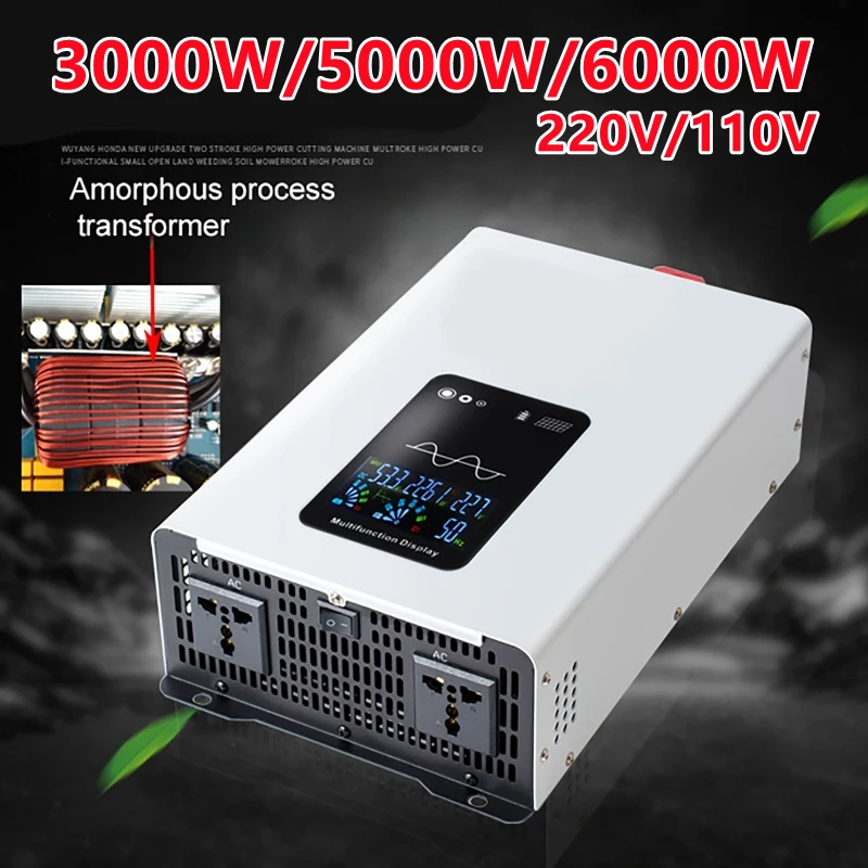 Inverter  Pure Sine Wave 3000W - đánh giá và giá Pure Sine Wave Inverter 5000W 48V 220V