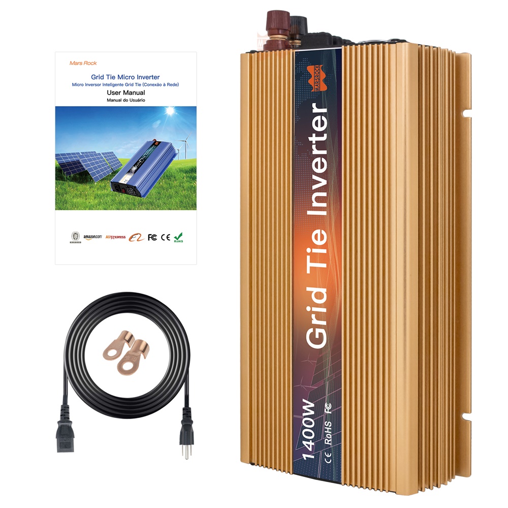Sao Hỏa Đá 1400W 10.5 - 50V DC - đánh giá và giá Micro Inverter 1400W Solar Grid Tie