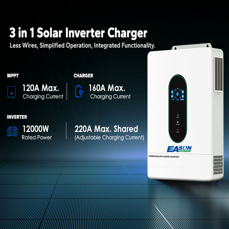 EASUN US 12KW 12000W Split Pha - đánh giá và giá Grid Tie Inverter Limiter 2000W