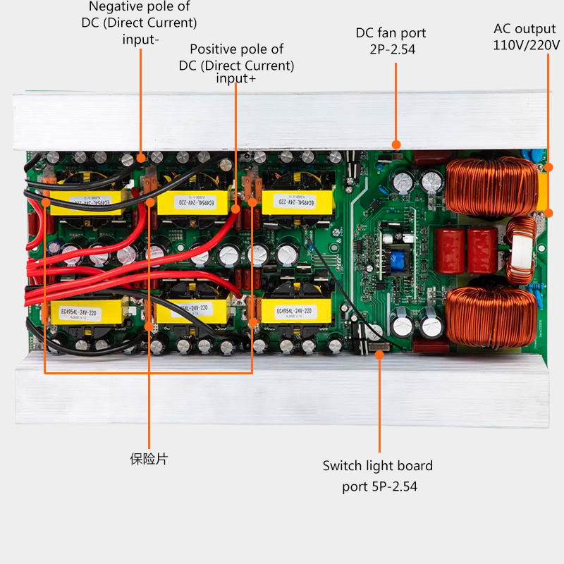 8000W Pure Sine Wave Inverter  - đánh giá và giá Pure Sine Wave Inverter Board 24V 48V